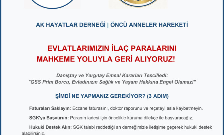 Emsal Karar: Evlatlarımızın İlaç Paralarını Geri Alıyoruz 1 emsal-karar-evlatlarimizin-ilac-paralarini-geri-aliyoruz